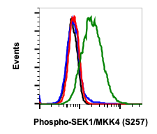 Phospho-SEK1/MKK4 (Ser257) (C5) rabbit mAb