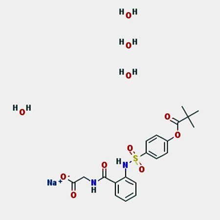 Sivelestat (sodium salt hydrate)
